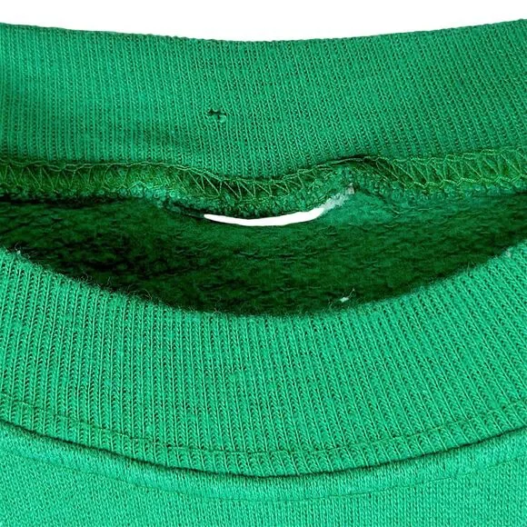 Vintage Garan NFL Eagles Sweatshirt Kelly Green 80s - Picture 4 of 13